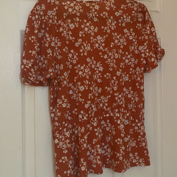 Sweet Wanderer Coral Floral Dress - Picture 5 of 5